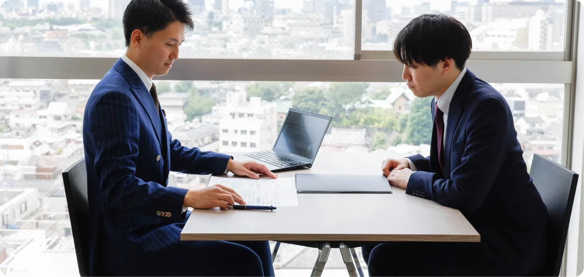 個別相談の様子