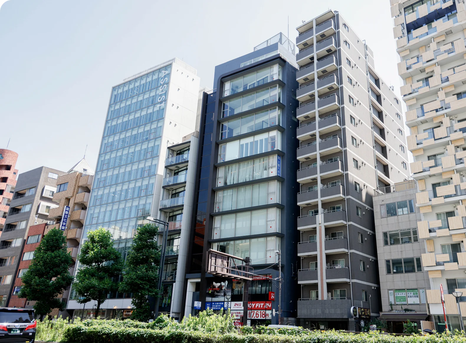 マンションの外観